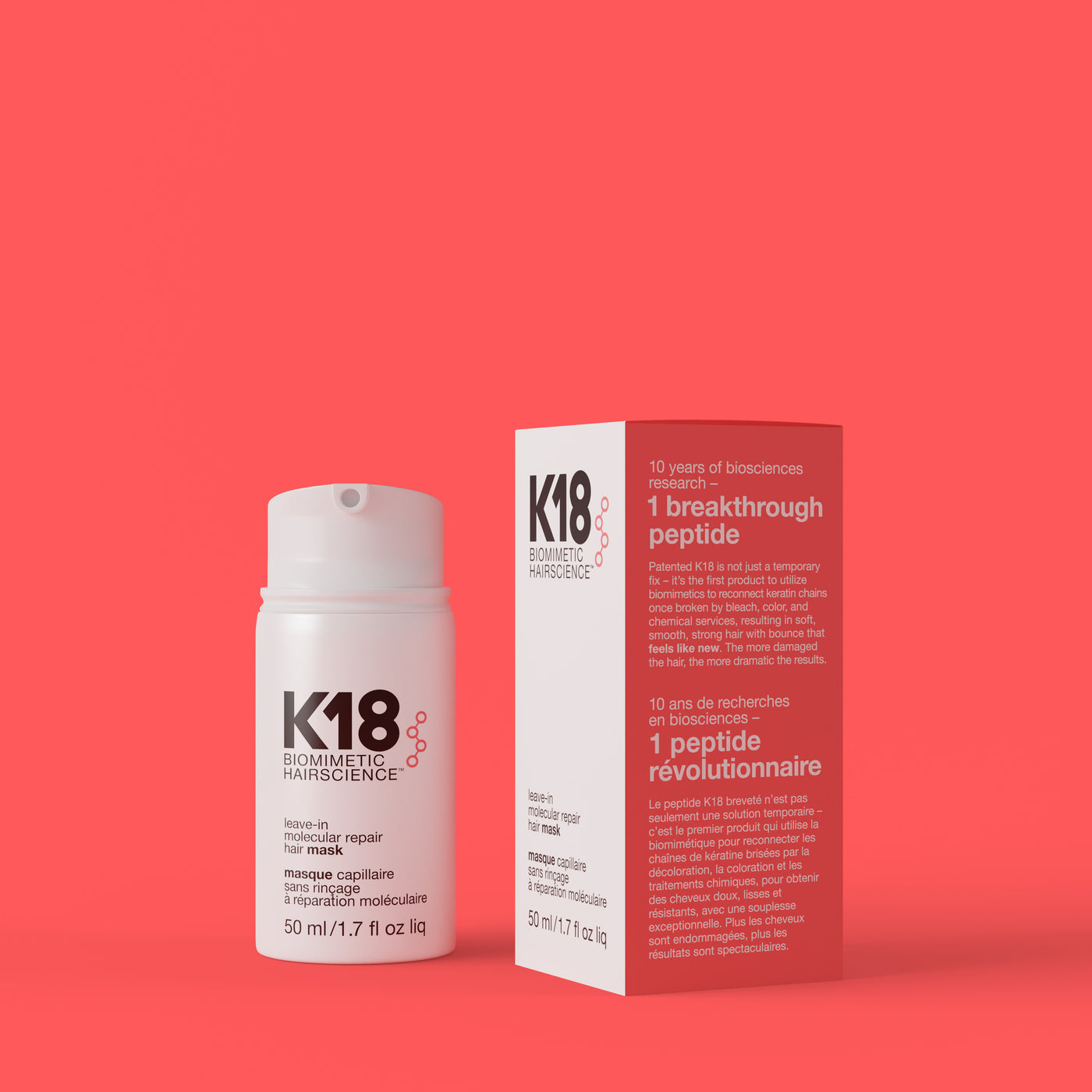 K18 Leave-In-Molecular Repair Hair Mask 50ml