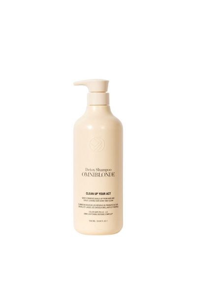 Omniblonde Detox Shampoo- Clean up your act